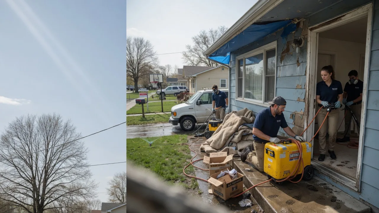 Basement Flood Cleanup in Greene, ME near me